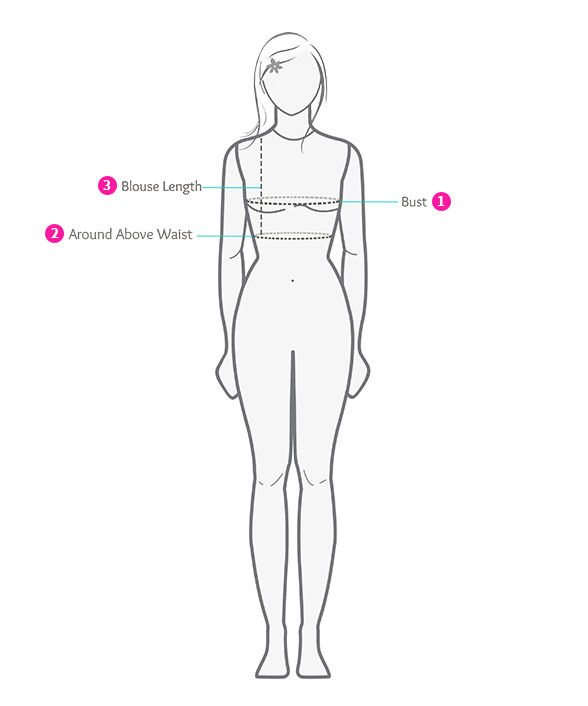 How To Take Blouse Measurement For Online Shopping?