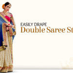 How to Drape Saree in Double Saree Style