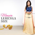 Measurement Guide: Custom Fit Lehenga & Choli