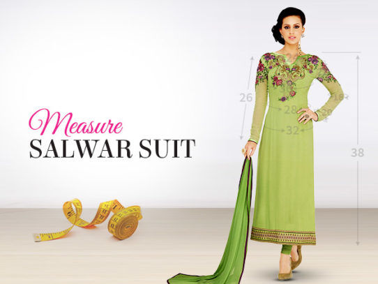 Measurement Guide: Tailor-Made Salwar Kameez