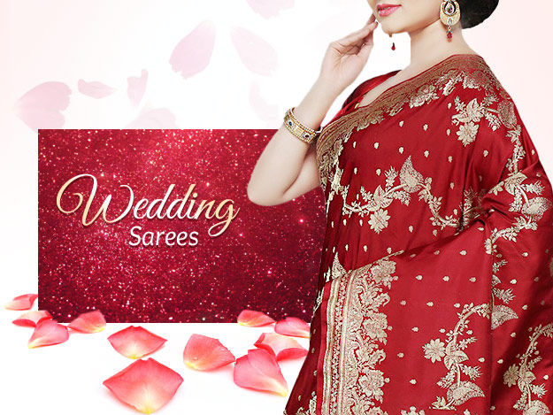 Indian Wedding Sarees - Banarasi Silk u0026 Kanchipuram | Utsavfashion Blog