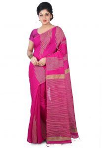 Bengal Handloom Jamdani Saree