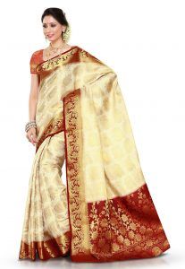 Zari Woven Kanchipuram Saree