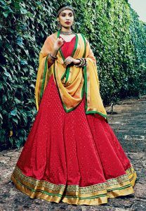 Red Circular Lehenga red-circular-lehenga