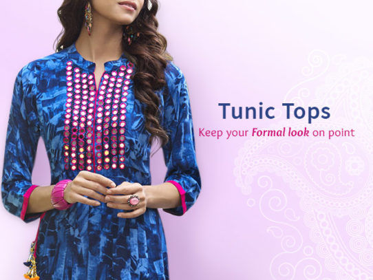 Flaunt That Ethnomod Look in Tunic Tops
