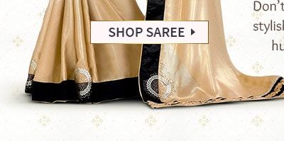 AW'16-17 Festive trend: Golden-hued Sarees in rich fabrics with shimmering Add-ons Shop! 