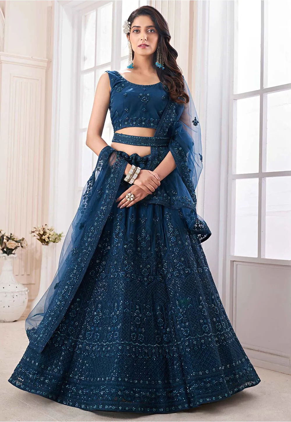 18 Lightweight & Minimal Bridal Lehengas For Your Intimate Wedding | Bridal  lehenga designs, Bridal outfits, Lehenga designs