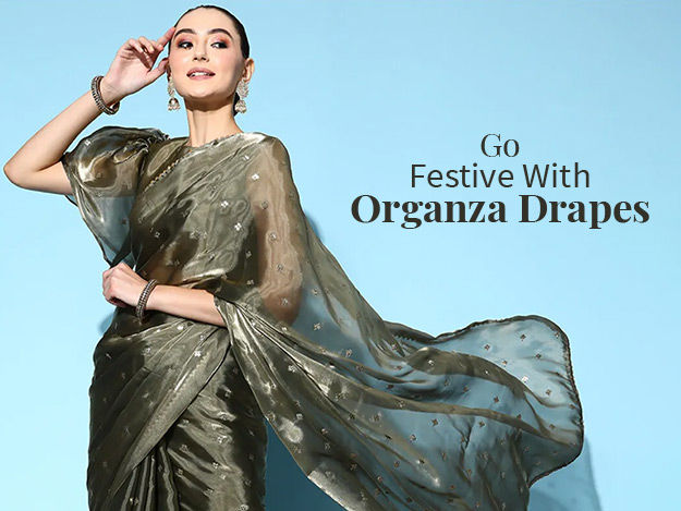 Styling Your Organza Saree: Tips and Ideas