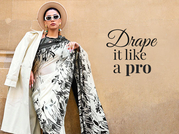 6 draping styles which give your saree a different look