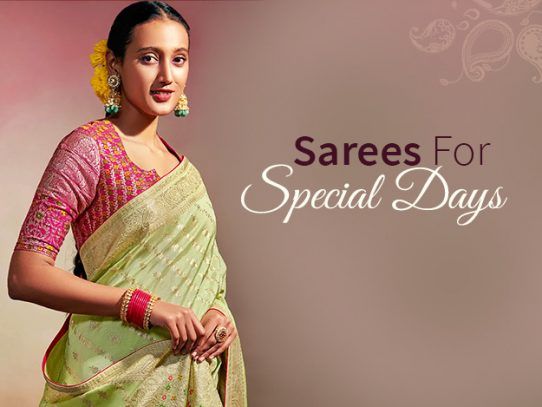 Sarees for Festivals and Special Occasions