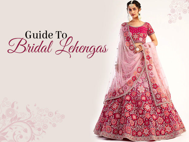 Buy Bridal Wedding Lehengas and Bridal Lehenga Cholis Online in USA