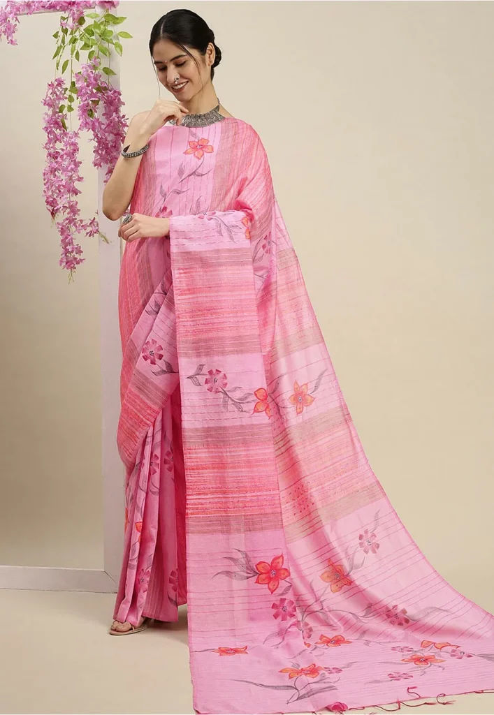 4 Types of Blended Cotton Sarees