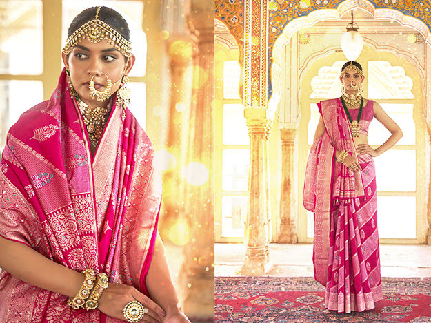 10 Fascinating Ways to Drape a Wedding Saree