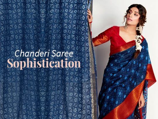 Chanderi Saree: Flaunting the Sophistication of Traditional Wear