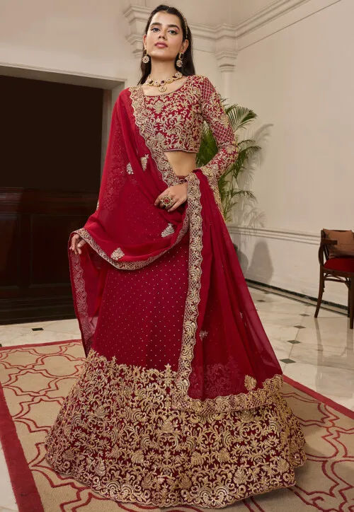 heavy bridal lehenga 2