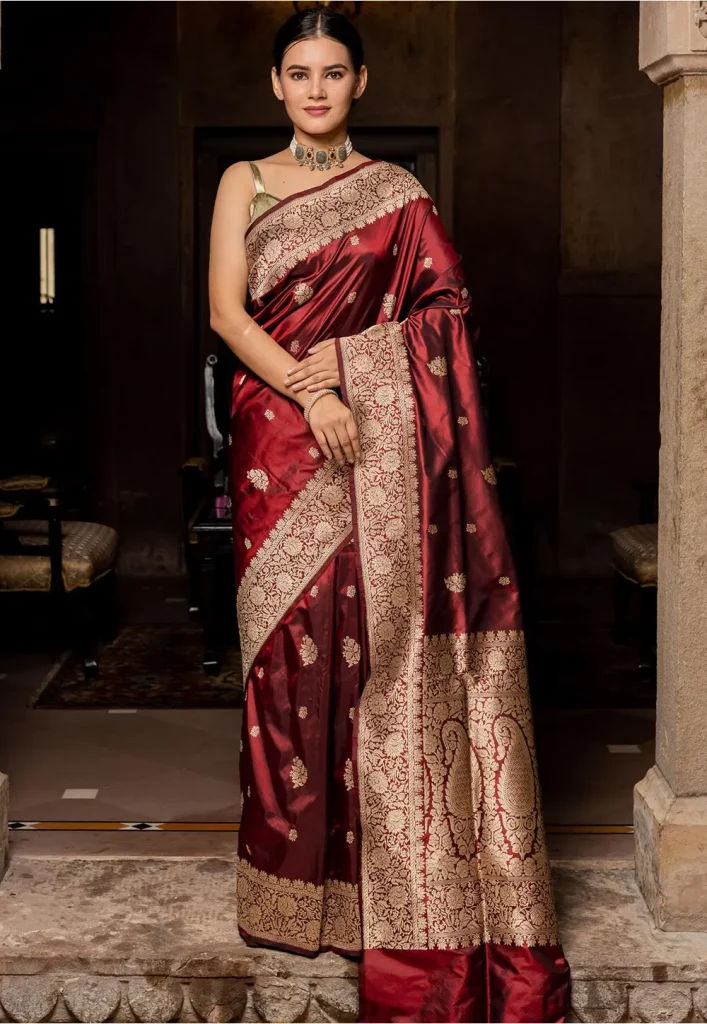 Saree Secrets to Look Slim - Without Losing Actually Weight - Indian  Wedding Sarees, Lehenga, Salwar Suits Online