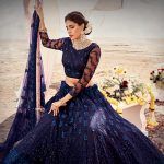 Slaying in Royal Blue Outfits for Navratri 2024 