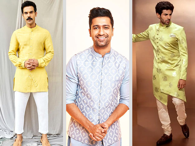 Trending Pastel Bollywood Outfits for Men