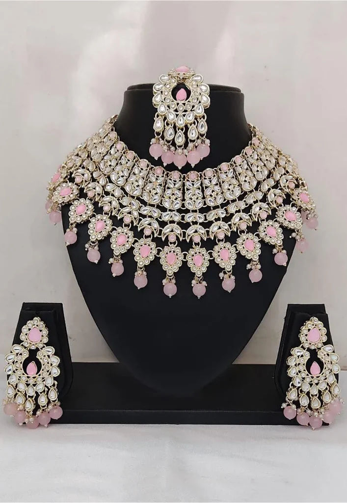 Kundan Choker Necklace Set