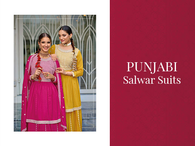 Buy Black Punjabi Suit Online : UAE -