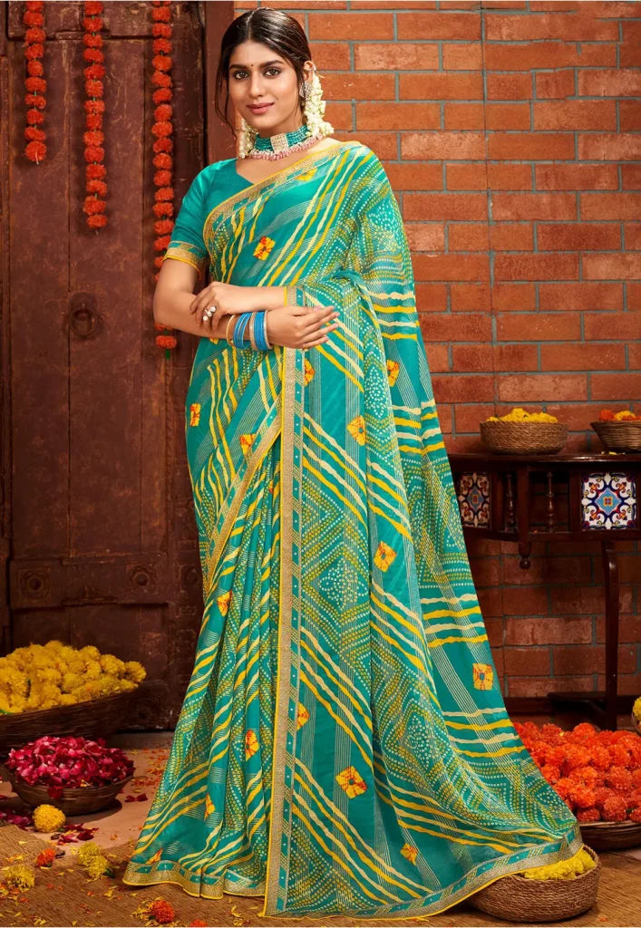 Rajasthani Odhani Saree at best price in Surat by Shashi Sarees | ID:  8615415548