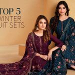 Show-Stealing Winter Suit Sets: 5 Sets with Dupattas