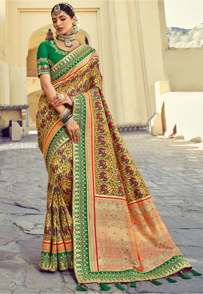 Buy Exclusive Pure Patan Patola Sarees Online at Best Price in India – Page  5 – Luxurion World