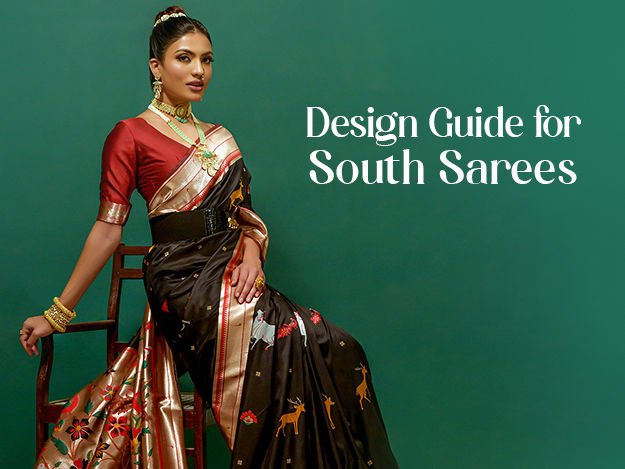 Exploring Unique Designs of South Indian Sarees | Utsav Fashion