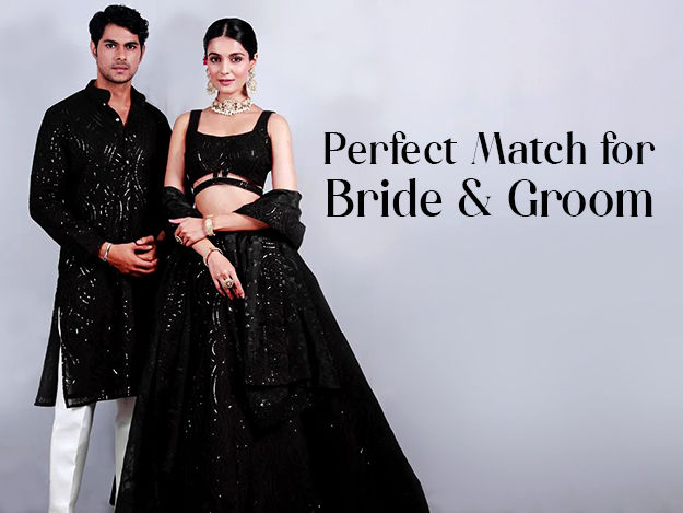 How to Get a Perfect Wedding Look for Pairing Groom and Bride? | Utsav  Fashion