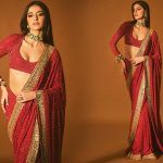 These 3 Bridal Saree Looks by Ananya Panday for Millennial Brides