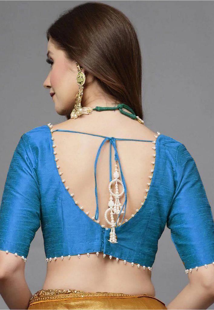 25 Must Try Blouse Back Neck Designs for Every Woman Utsav Fashion