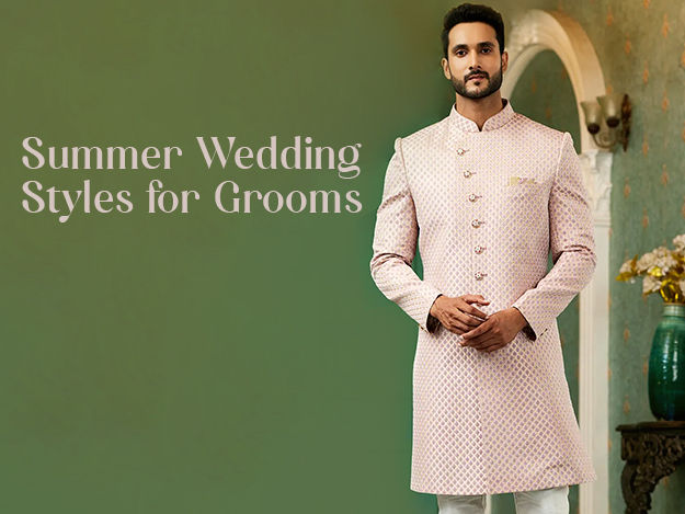 Stylish Summer Wedding Outfits Ideas for Indian Grooms