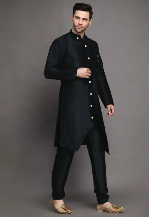 black kurta