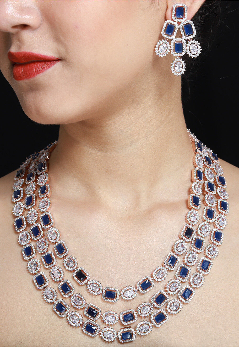 Anya | Yaelita Layered Diamond Necklace | YAEL Designs