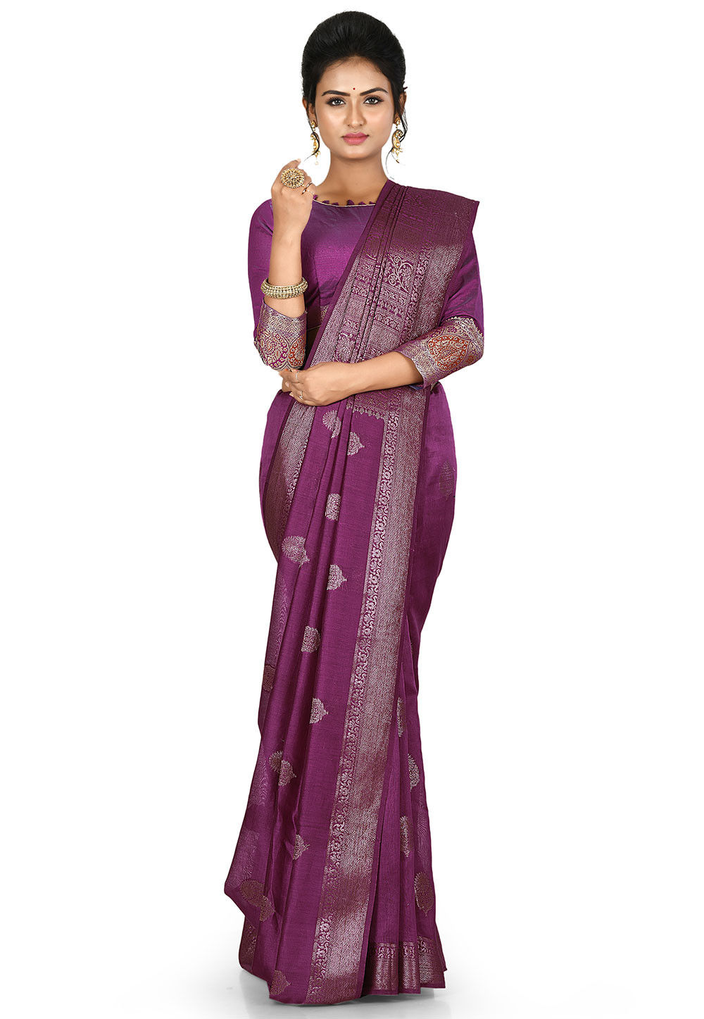 Elegance Personified: Banarasi Chiffon Sarees