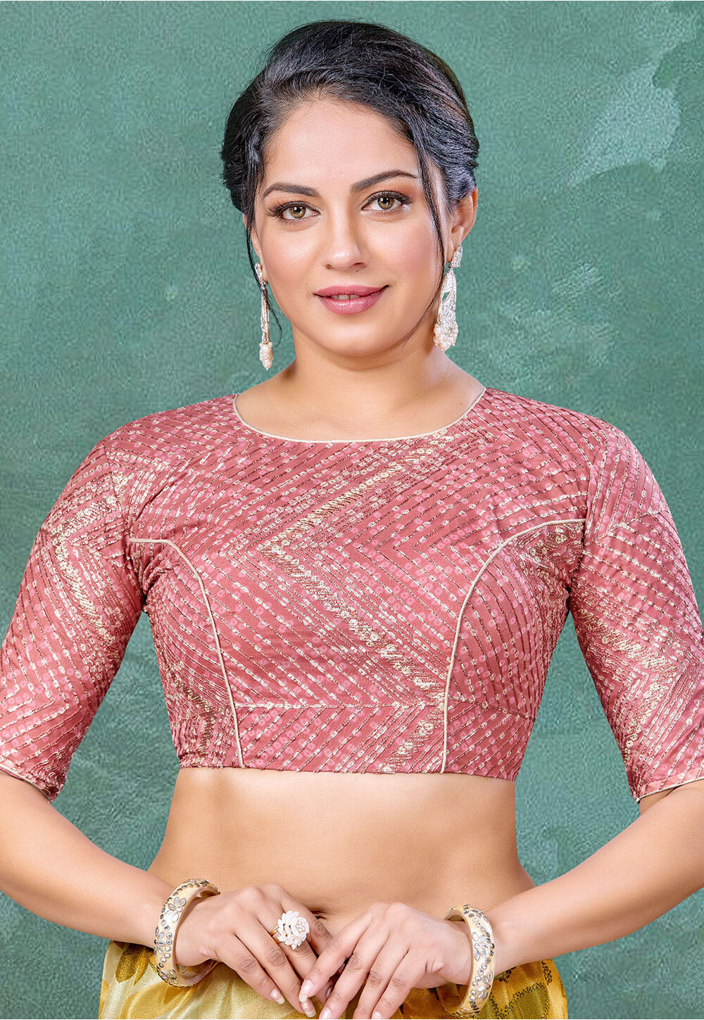 Phirki Bandhej Blouse