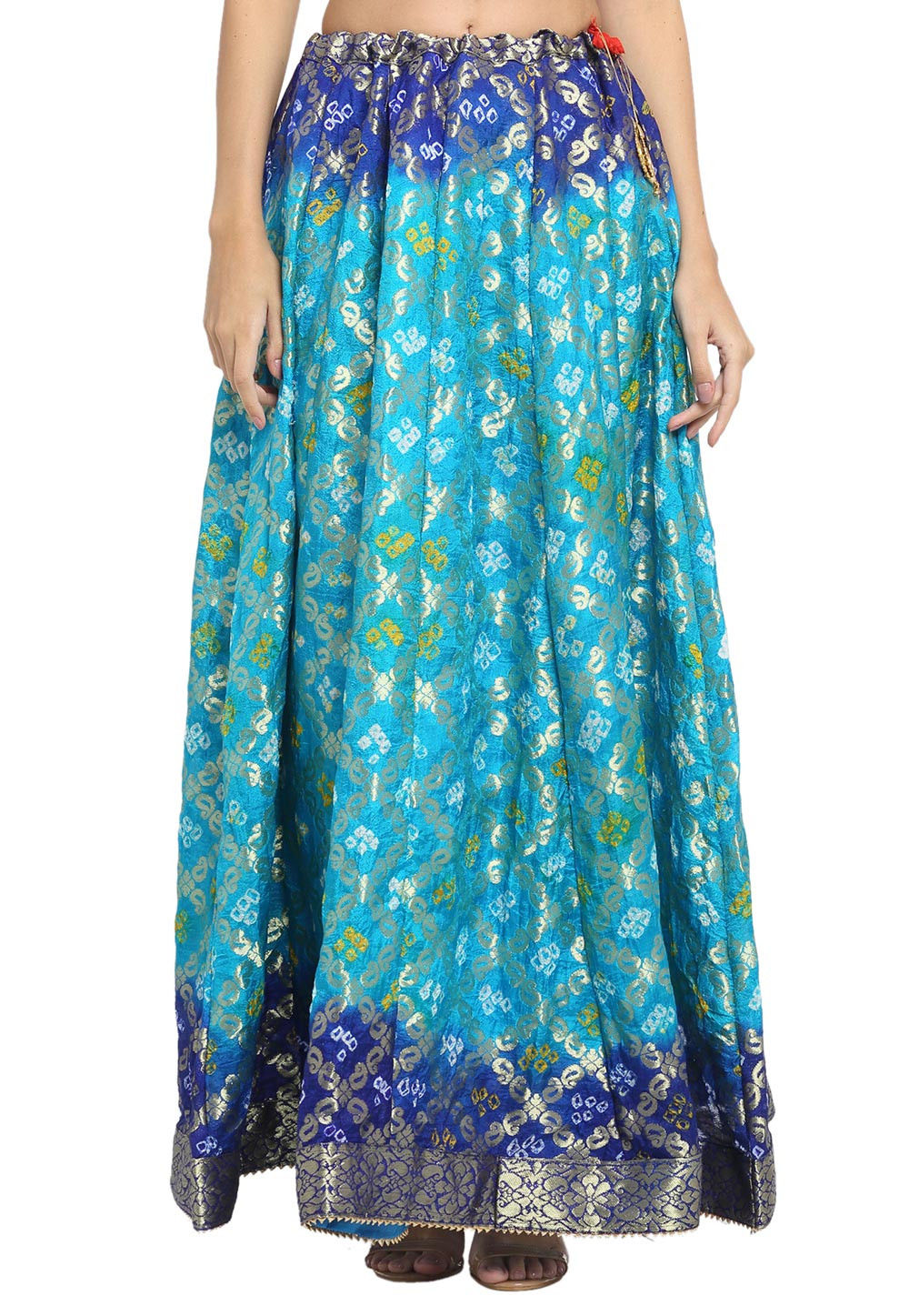 flared skirt indian