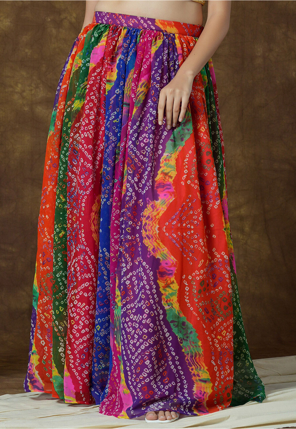 Multicolor skirt online