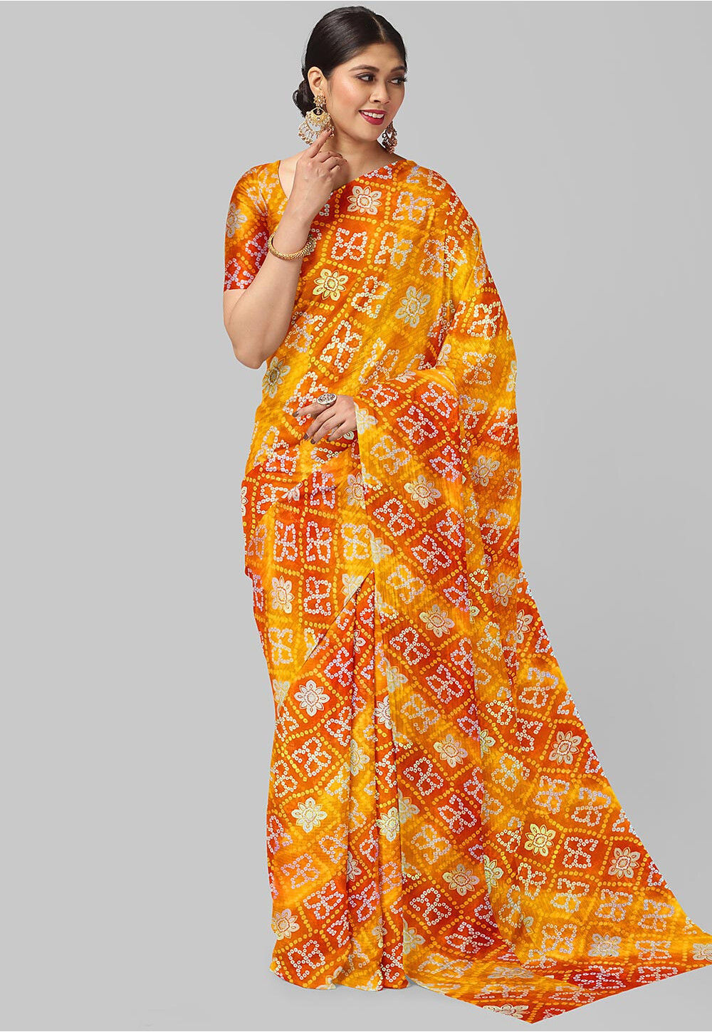 RSP5 Printed Kota Silk Saree