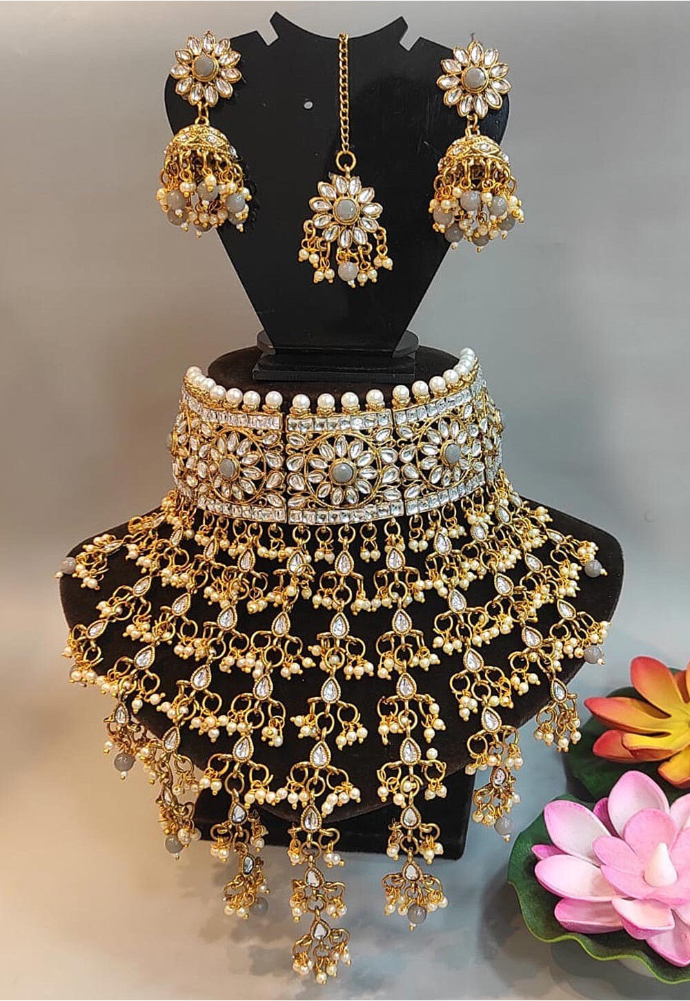 South Indian Bridal Choker Online | High Quality | South India Jewels