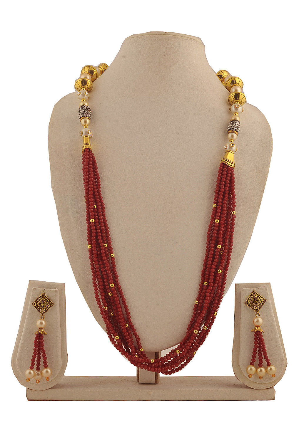 Sterling & Stitch 4 Pack Beaded Necklace Set | CoolSprings Galleria
