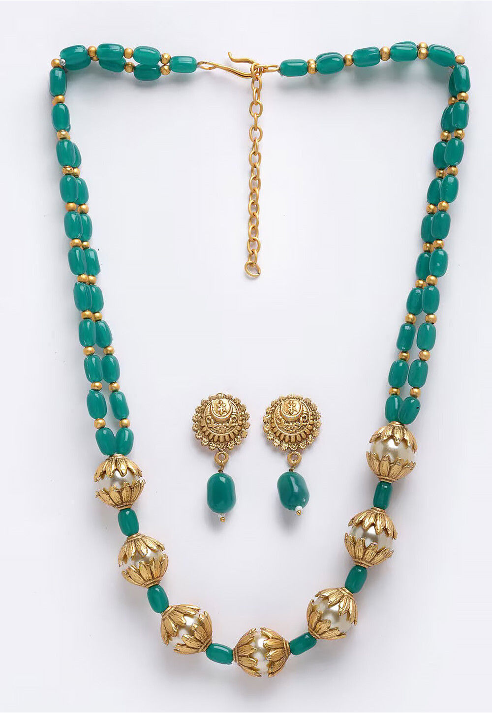 Buy Beaded Necklace Set Online JQT377 Utsav Fashion