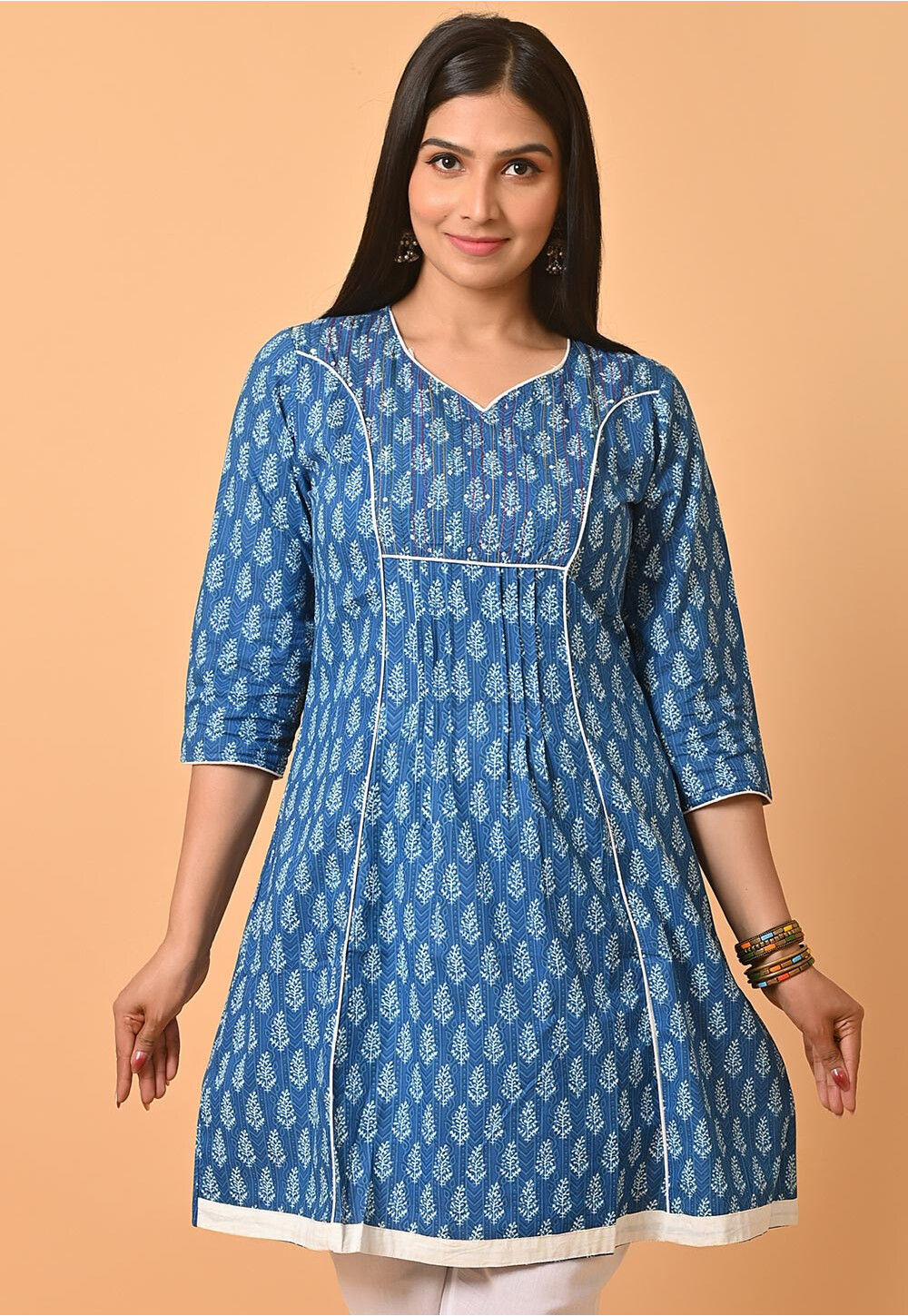 Top Simple A-line Kurti Designs That Are in Style | by Shayla Sharma |  Medium
