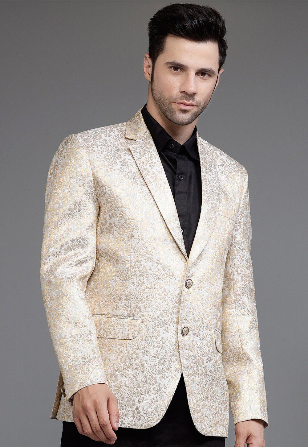 Light outlet beige blazer