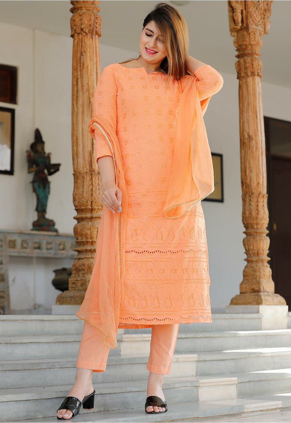 From chikankari pant suit to pastels: Style inspiration served by