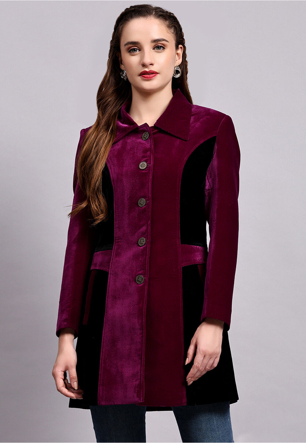 Velvet jackets look so rich and elegant - Chic at any age