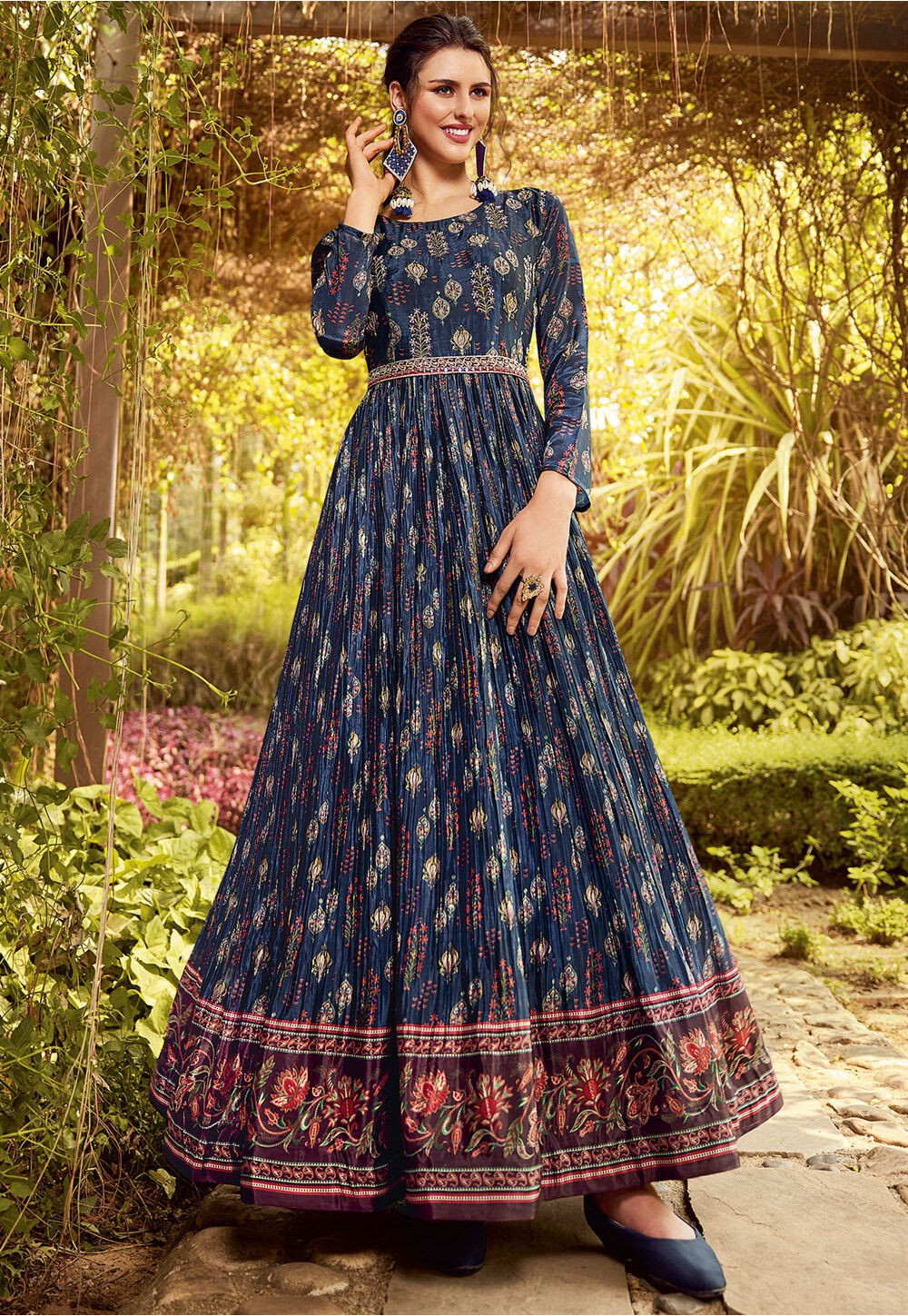 A Complete Guide to Choosing the Perfect Heavy Anarkali Suit for Your Body  Type | by Asheera Women Fashion | Medium
