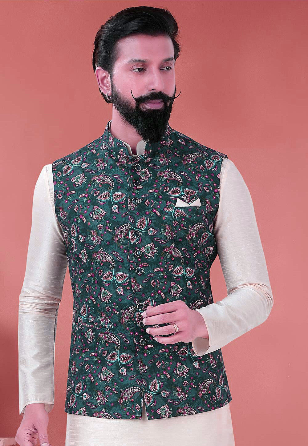 Party wear men ethnic nehru modi jacket koti sadri for men