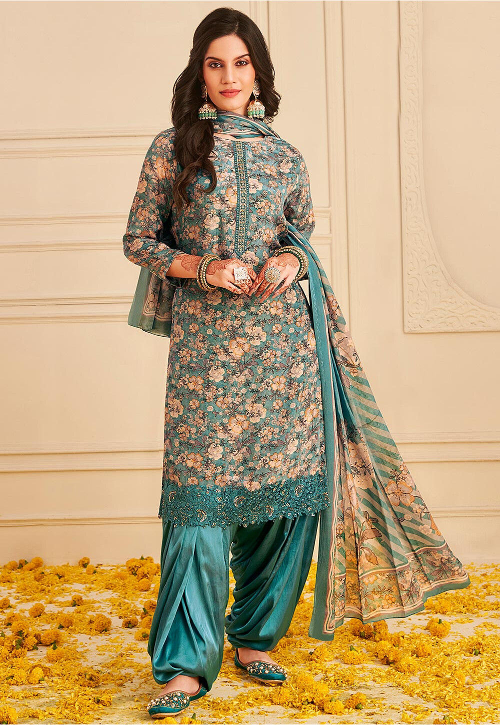 30 +Blue salwar suits design | Royal blue punjabi suit | Royal blue kurti -  YouTube