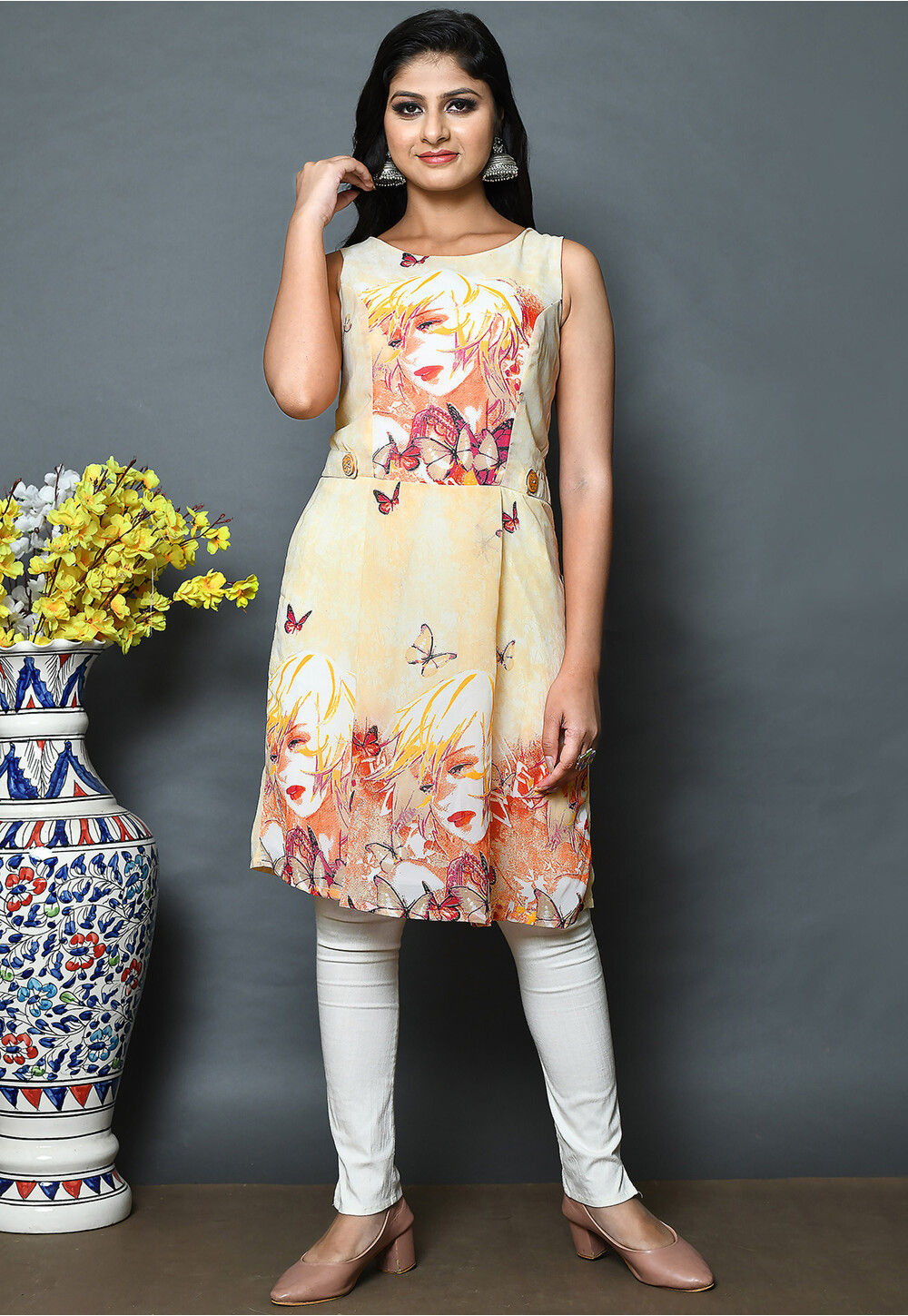 PLUS SIZE- Women Indian Kurti Pakistani Kurta Cotton Digital Print Tunic  Top 7XL – SUFIA FASHIONS®